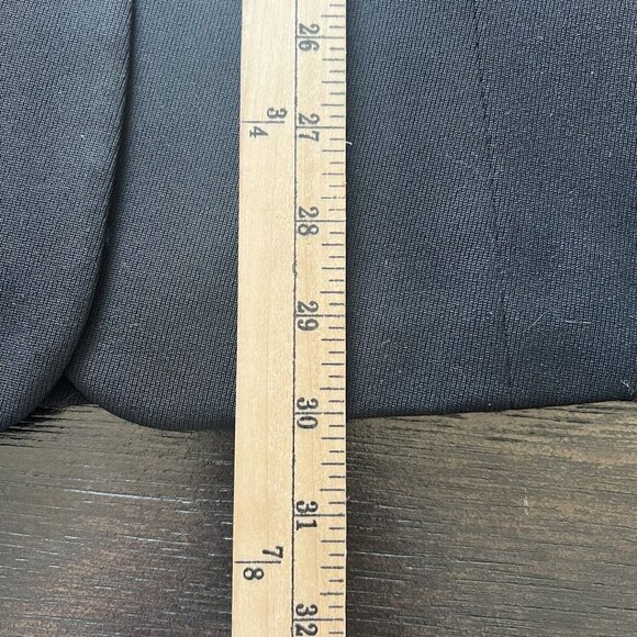 Ralph Lauren LRL Women's Black 100% Wool Blazer Size 6 Lined - Picture 14 of 15